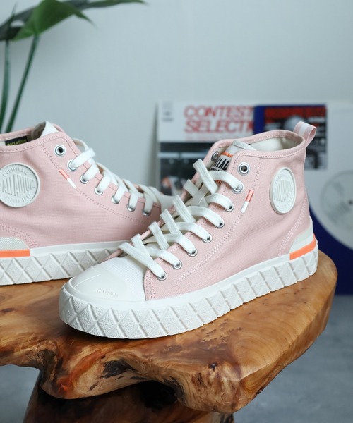 PALLADIUM(パラディウム)の「PALLA ACE CHUKKA ORG パラエース チャッカ オーガニック スニーカー(スニーカー・メンズ・ブルーグリーン/オレンジ/ピンク/レッド/ブルー・24cm/27.5cm/27cm/25cm/24.5cm/23.5cm/28cm/25.5cm/23cm/26.5cm/26cm)」の17枚目の写真