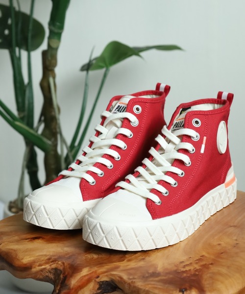 PALLADIUM(パラディウム)の「PALLA ACE CHUKKA ORG パラエース チャッカ オーガニック スニーカー(スニーカー・メンズ・ブルーグリーン/オレンジ/ピンク/レッド/ブルー・24cm/27.5cm/27cm/25cm/24.5cm/23.5cm/28cm/25.5cm/23cm/26.5cm/26cm)」の14枚目の写真