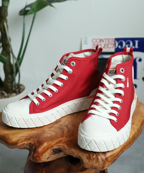 PALLADIUM(パラディウム)の「PALLA ACE CHUKKA ORG パラエース チャッカ オーガニック スニーカー(スニーカー・メンズ・ブルーグリーン/オレンジ/ピンク/レッド/ブルー・24cm/27.5cm/27cm/25cm/24.5cm/23.5cm/28cm/25.5cm/23cm/26.5cm/26cm)」の13枚目の写真