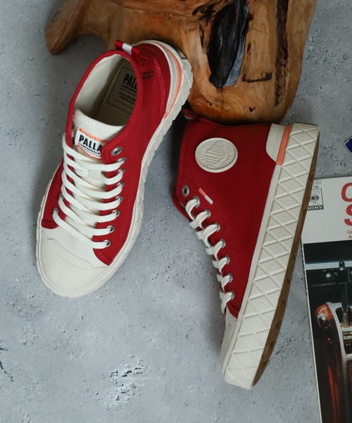 PALLADIUM(パラディウム)の「PALLA ACE CHUKKA ORG パラエース チャッカ オーガニック スニーカー(スニーカー・メンズ・ブルーグリーン/オレンジ/ピンク/レッド/ブルー・24cm/27.5cm/27cm/25cm/24.5cm/23.5cm/28cm/25.5cm/23cm/26.5cm/26cm)」の12枚目の写真