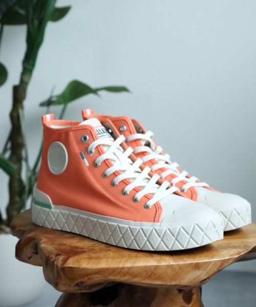 PALLADIUM(パラディウム)の「PALLA ACE CHUKKA ORG パラエース チャッカ オーガニック スニーカー(スニーカー・メンズ・ブルーグリーン/オレンジ/ピンク/レッド/ブルー・24cm/27.5cm/27cm/25cm/24.5cm/23.5cm/28cm/25.5cm/23cm/26.5cm/26cm)」の15枚目の写真