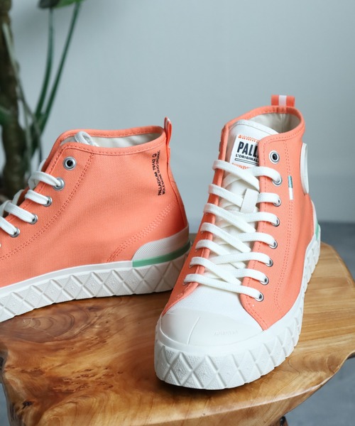 PALLADIUM(パラディウム)の「PALLA ACE CHUKKA ORG パラエース チャッカ オーガニック スニーカー(スニーカー・メンズ・ブルーグリーン/オレンジ/ピンク/レッド/ブルー・24cm/27.5cm/27cm/25cm/24.5cm/23.5cm/28cm/25.5cm/23cm/26.5cm/26cm)」の16枚目の写真
