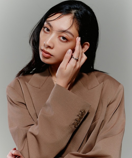 novice（ノーヴィス）の「【novice】CZ Orbit Ring［Stainless］（リング・レディース・ゴールド/シルバー・FREE）」の5枚目の写真