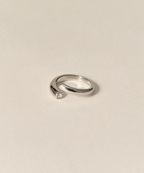 novice（ノーヴィス）の「【novice】CZ Orbit Ring［Stainless］（リング・レディース・ゴールド/シルバー・FREE）」の9枚目の写真