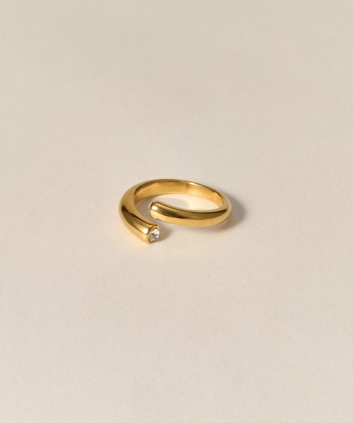 novice（ノーヴィス）の「【novice】CZ Orbit Ring［Stainless］（リング・レディース・ゴールド/シルバー・FREE）」の12枚目の写真