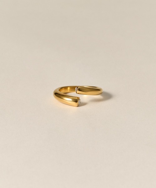 novice（ノーヴィス）の「【novice】CZ Orbit Ring［Stainless］（リング・レディース・ゴールド/シルバー・FREE）」の13枚目の写真
