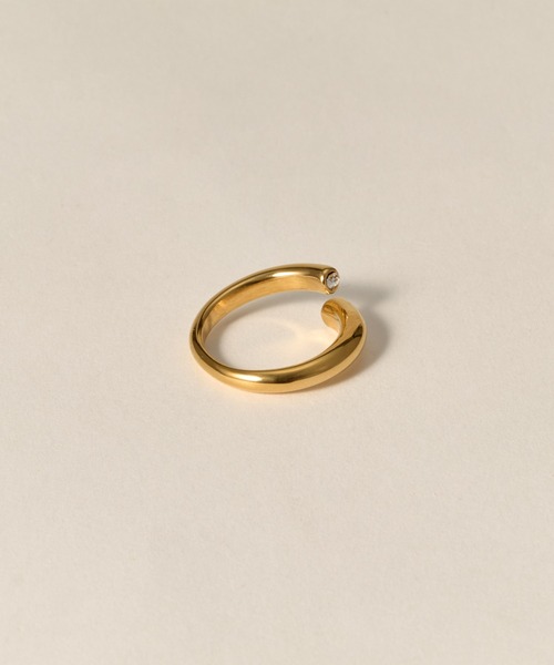 novice（ノーヴィス）の「【novice】CZ Orbit Ring［Stainless］（リング・レディース・ゴールド/シルバー・FREE）」の14枚目の写真