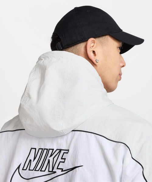 NIKE（ナイキ）の「ナイキ NIKE ナイキ クラブ アスリート フーディ ジャケット（ナイロンジャケット・メンズ・ベージュ/グレー/ブラック・S/M/L/LL/3L）」の15枚目の写真
