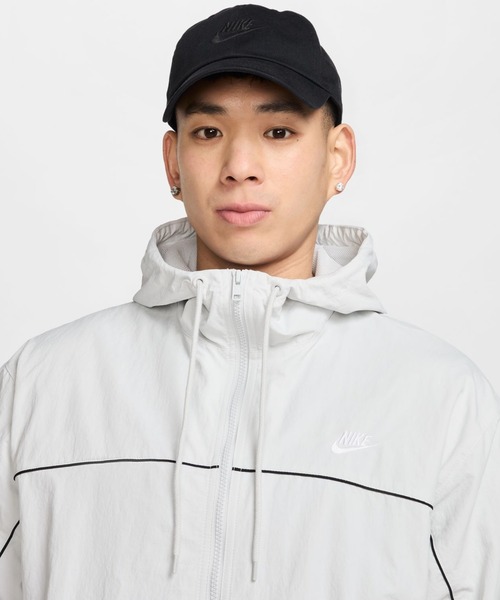 NIKE（ナイキ）の「ナイキ NIKE ナイキ クラブ アスリート フーディ ジャケット（ナイロンジャケット・メンズ・ベージュ/グレー/ブラック・S/M/L/LL/3L）」の12枚目の写真