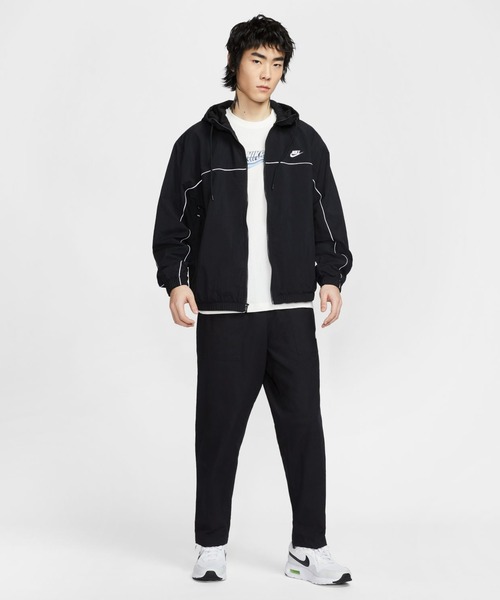 NIKE（ナイキ）の「ナイキ NIKE ナイキ クラブ アスリート フーディ ジャケット（ナイロンジャケット・メンズ・ベージュ/グレー/ブラック・S/M/L/LL/3L）」の9枚目の写真