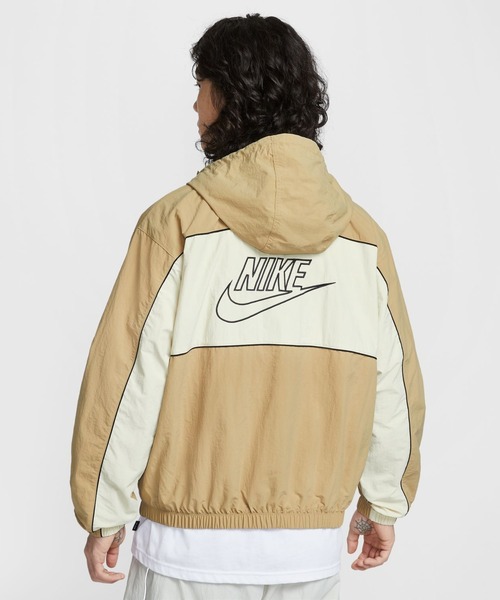 NIKE（ナイキ）の「ナイキ NIKE ナイキ クラブ アスリート フーディ ジャケット（ナイロンジャケット・メンズ・ベージュ/グレー/ブラック・S/M/L/LL/3L）」の18枚目の写真