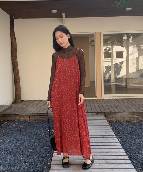 Siel(シエル)の「ドットシアートップス(Tシャツ/カットソー・レディース・ブラウン/ホワイト/ベージュ/ブラック・FREE)」の16枚目の写真