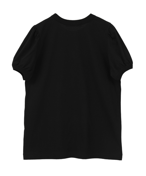 Tiara（ティアラ）の「【Bilitis dix-sept ans/ビリティス・ディセッタン】Enchantee T-shirt（Tシャツ/カットソー・レディース・ホワイト/ブラック・FREE）」の3枚目の写真