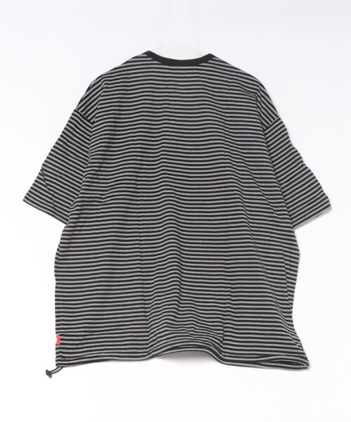 Healthknit(ヘルスニット)の「【Healthknit】26SS Classic Border Jersey Wide Henleyneck S/S 51048(Tシャツ/カットソー・メンズ・パープル/ブラック・XL/L/M)」の15枚目の写真