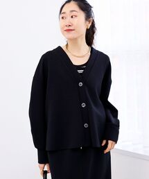 le.coeur blanc | カットジョーゼットカーデ(カーディガン/ボレロ)