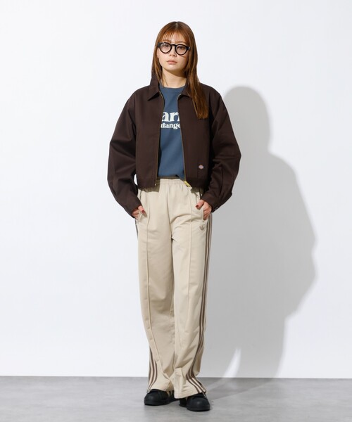 Dickies(ディッキーズ)の「【Dickies/ディッキーズ】Short Eisenhower Jacket / ショートアイゼンハワージャケット(ブルゾン・レディース・ベージュ/ブラウン/ブラック・フリー)」の8枚目の写真