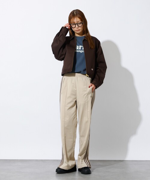 Dickies(ディッキーズ)の「【Dickies/ディッキーズ】Short Eisenhower Jacket / ショートアイゼンハワージャケット(ブルゾン・レディース・ベージュ/ブラウン/ブラック・フリー)」の9枚目の写真