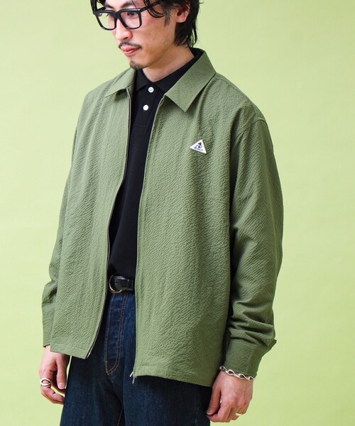 GEVACO（ゲバコ）の「【GEVACO/ゲバコ】ジップアップ シャツジャケット（ブルゾン・メンズ・オリーブ/ホワイト系その他・M/L）」の14枚目の写真