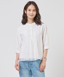 J.PRESS（ジェイプレス）の「シアーチェック カットソー（Tシャツ/カットソー）」