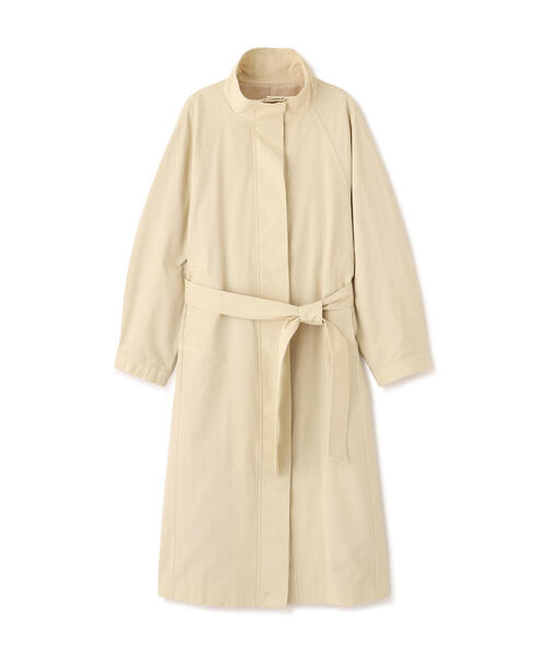 FREE'S MART（フリーズマート）の「スタンドカラーロングトレンチコート（トレンチコート・レディース・ホワイト/ベージュ/ネイビー・SMALL/MEDIUM）」の4枚目の写真
