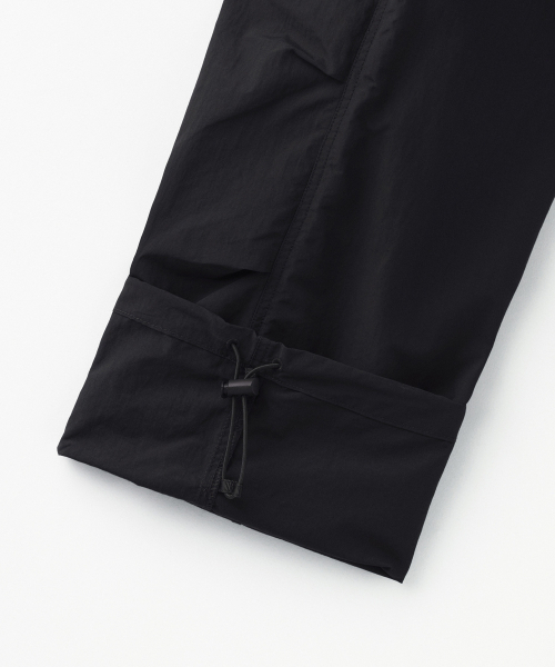MUSINSA STANDARD KIDS（ムシンサスタンダードキッズ）の「ナイロンバンディングパラシュートパンツ[ブラック]（スウェットパンツ・レディース・その他・100/110/120/130/140/150/160）」の8枚目の写真