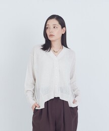 TSUMUGI Vカーディガン