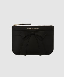 Wallet COMME des GARCONS（ウォレットコム デギャルソン）の「【BIG BOW】SMALL ZIP POUCH（ポーチ）」