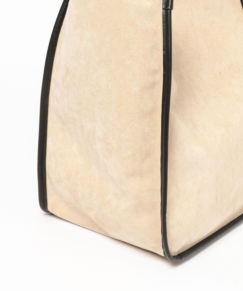 GEORGE'S(ジョージズ)の「IOMMI スウェードBAG(ハンドバッグ・レディース・ブラック/ベージュ・FREE)」の5枚目の写真