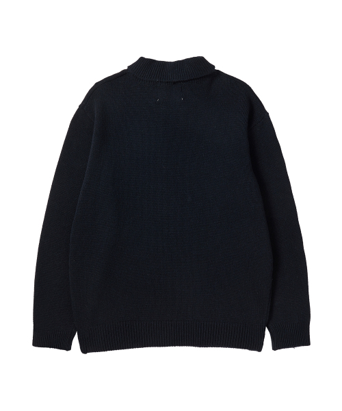 Beyond Closet（-）の「[COLLECTION LINE] モジュラーカラーウールニットネイビー（ニット/セーター・メンズ・その他・MEDIUM/LARGE）」の4枚目の写真