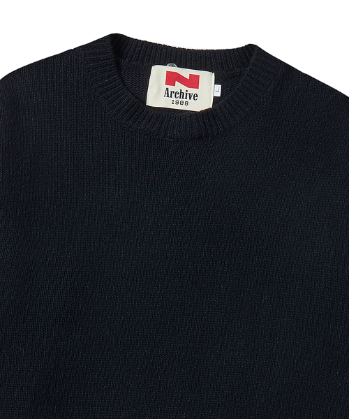 Beyond Closet（-）の「[COLLECTION LINE] モジュラーカラーウールニットネイビー（ニット/セーター・メンズ・その他・MEDIUM/LARGE）」の8枚目の写真