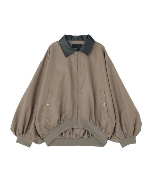 CRAFT STANDARD BOUTIQUE（クラフトスタンダードブティック）の「バルーンMA-1（ブルゾン・メンズ・グレイッシュベージュ/ブラック・L/M）」の22枚目の写真