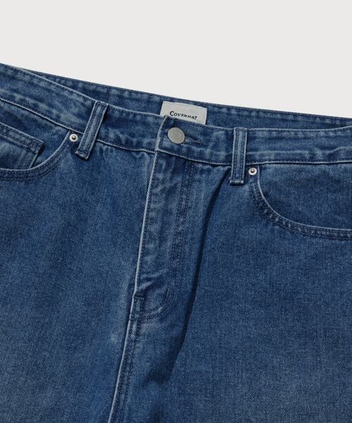 COVERNAT（カバーナット）の「[SOOBIN着用] RING-SPUN WIDE DENIM PANTS（デニムパンツ・メンズ・ブラック/ダークインディゴブルー/ライトインディゴブルー/ブルーグリーン・X-SMALL/SMALL/MEDIUM/LARGE/X-LARGE）」の19枚目の写真
