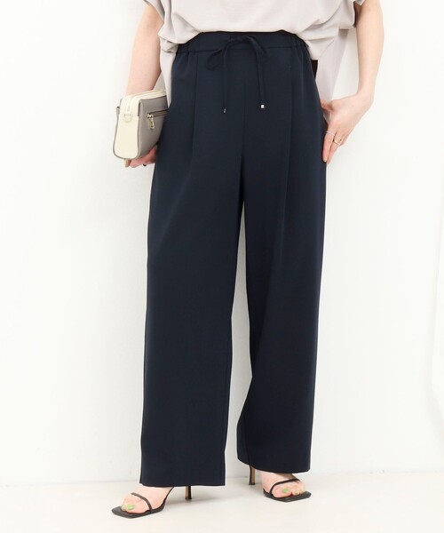 MICO COULIER（ミコクリエ）の「ツイルパンツ（その他パンツ・レディース・ブラウン/ネイビー/オフホワイト・38/36）」の5枚目の写真