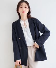 le.coeur blanc（ルクールブラン）の「ダブルブレストジャケット（テーラードジャケット）」