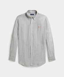 POLO RALPH LAUREN | クラシック フィット ストライプド リネン シャツ(シャツ/ブラウス)