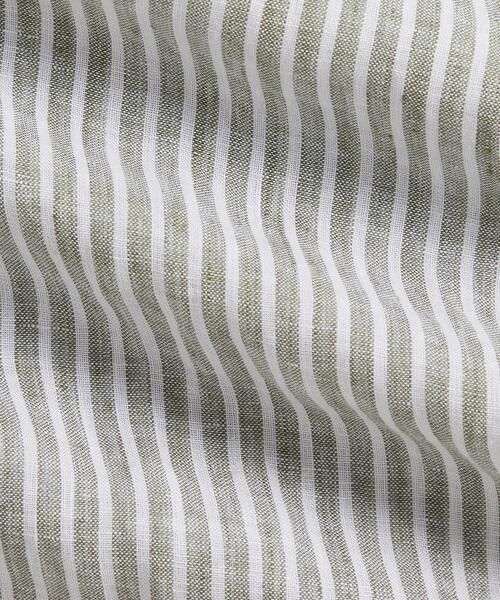 POLO RALPH LAUREN(ポロ ラルフ ローレン)の「クラシック フィット ストライプド リネン シャツ(シャツ/ブラウス・メンズ・グリーン・S/M/L/XXL)」の5枚目の写真