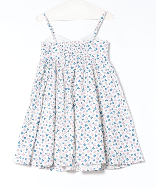 TINA：JOJUN（ティーナジョジュン）の「オリジナル 花柄 プリント キャミソール ワンピース TINA：JOJUN（ワンピース・レディース・アイボリー/ピンク・M）」の3枚目の写真