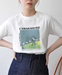 Meli rich | カラーフォトプリントコンパクトＴ(Tシャツ/カットソー)