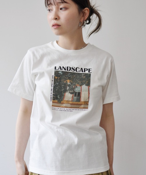 Meli rich（メリーリッチ）の「カラーフォトプリントコンパクトＴ（Tシャツ/カットソー・レディース・ホワイト系その他/ホワイト系その他2/ブラック/ホワイト系その他3・FREE）」の22枚目の写真