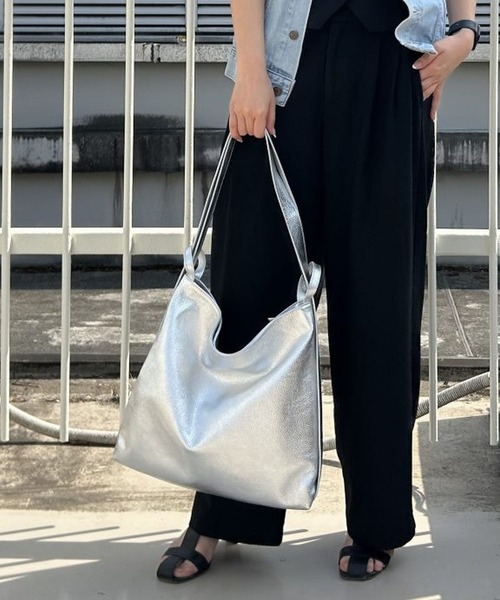 Scrap Book(スクラップブック)の「【MY BEST BAG × Scrap Book】2WAY リュック(バックパック/リュック・レディース・シルバー/ベージュ/ブラック・FREE)」の9枚目の写真