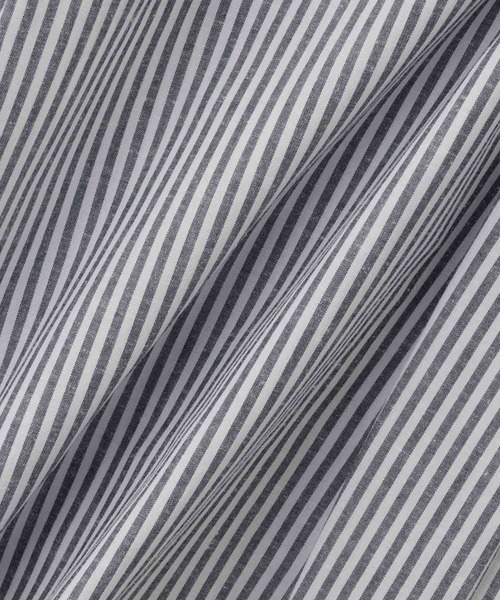 NAVY（ネイビー）の「NAVY　リネンブレンドバンドカラールーズシャツ（シャツ/ブラウス・レディース・ネイビー/ベージュ/ブルー・M/L）」の8枚目の写真