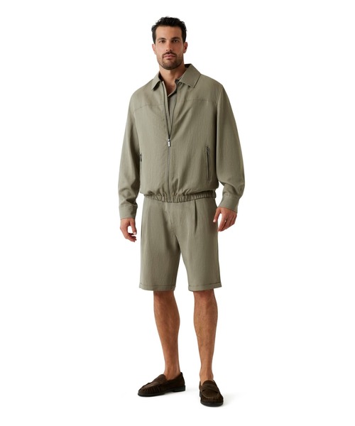 Guess(ゲス)の「TAYLOR Chino Shorts ハーフパンツ ショートパンツ(チノパンツ・メンズ・カーキ・33inch/31inch/30inch/29inch/28inch)」の3枚目の写真