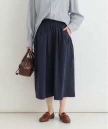 Right-on | 【HONEYSUCKLE ROSE】シャーリングウエストパンツ (スカート見え / クロップド丈 / サイドポケット)(その他パンツ)