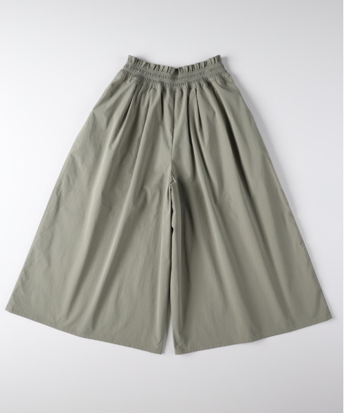 Right-on（ライトオン）の「【HONEYSUCKLE ROSE】シャーリングウエストパンツ (スカート見え / クロップド丈 / サイドポケット)（その他パンツ・レディース・ブラック/カーキブラウン/ネイビー・L/M）」の20枚目の写真