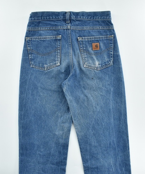 Carhartt（カーハート）の「【USED】Carhartt デニムパンツ（デニムパンツ・メンズ・ブルー・MEDIUM）」の7枚目の写真