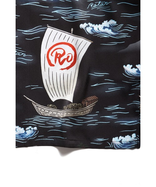 ROTAR（ローター）の「Ocean Current Aloha Shirt（シャツ/ブラウス・メンズ・オフホワイト/ブラック・MEDIUM/LARGE/X-LARGE）」の16枚目の写真