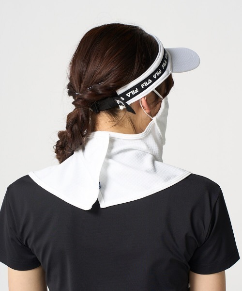 FILA GOLF(フィラゴルフ )の「【FILA GOLF:フィラゴルフ】レディースフェイスカバー フェイスマスク ゴルフ(マスク・レディース・ライトブルー・FREE)」の5枚目の写真