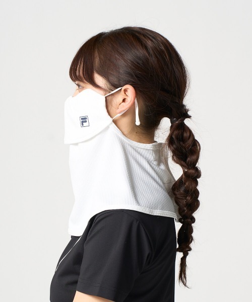 FILA GOLF(フィラゴルフ )の「【FILA GOLF:フィラゴルフ】レディースフェイスカバー フェイスマスク ゴルフ(マスク・レディース・ライトブルー・FREE)」の6枚目の写真