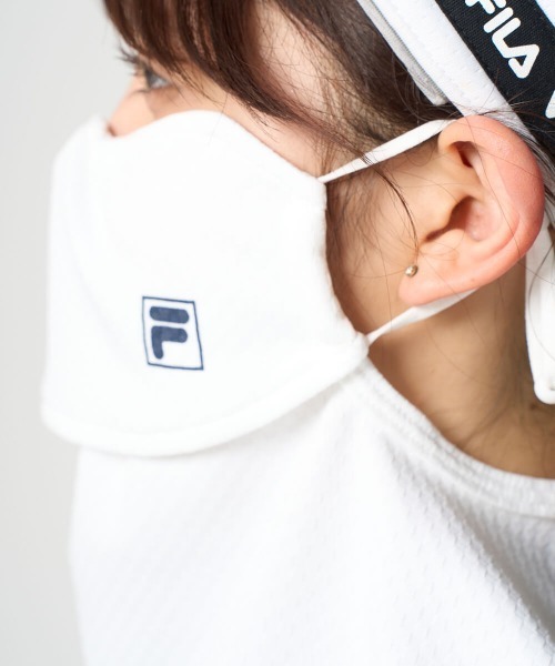 FILA GOLF(フィラゴルフ )の「【FILA GOLF:フィラゴルフ】レディースフェイスカバー フェイスマスク ゴルフ(マスク・レディース・ライトブルー・FREE)」の8枚目の写真