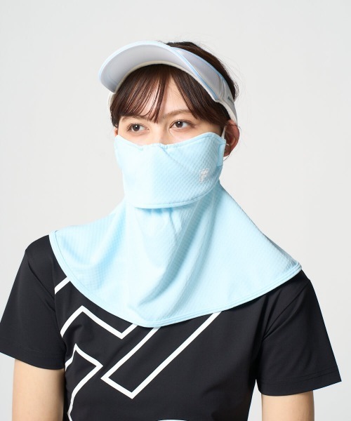 FILA GOLF(フィラゴルフ )の「【FILA GOLF:フィラゴルフ】レディースフェイスカバー フェイスマスク ゴルフ(マスク・レディース・ライトブルー・FREE)」の10枚目の写真